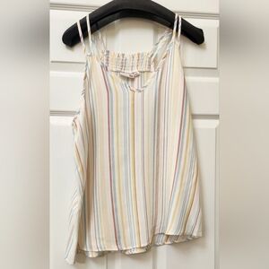 Striped Sleeveless Top